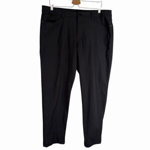 Lululemon 38 X 30 ABC Classic-Fit 5 Pocket Pant Warpstream Dark Gray 0000034